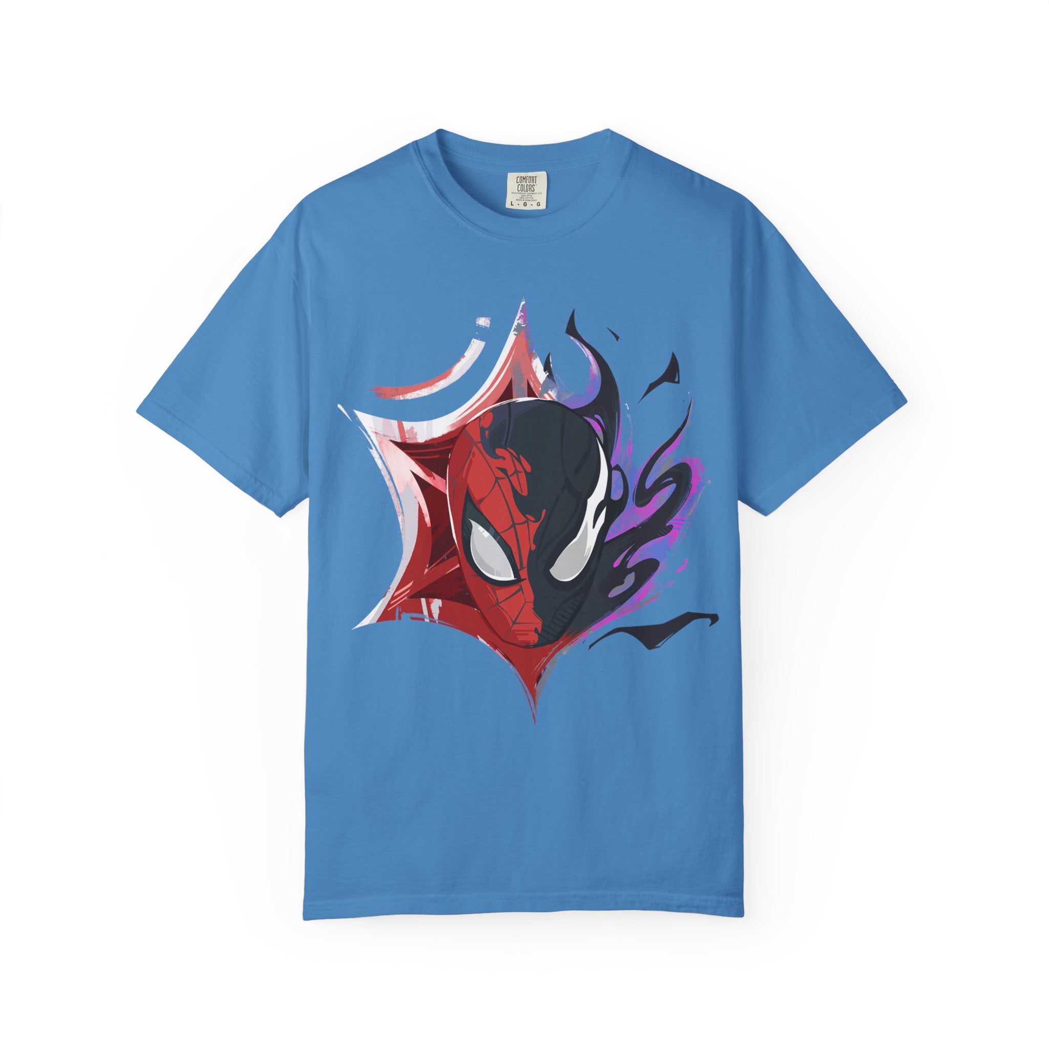 Spidey Light and Dark Split Face T-Shirt