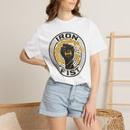 Iron Fist Graphic T-Shirt — Vintage Martial Arts Logo Tee