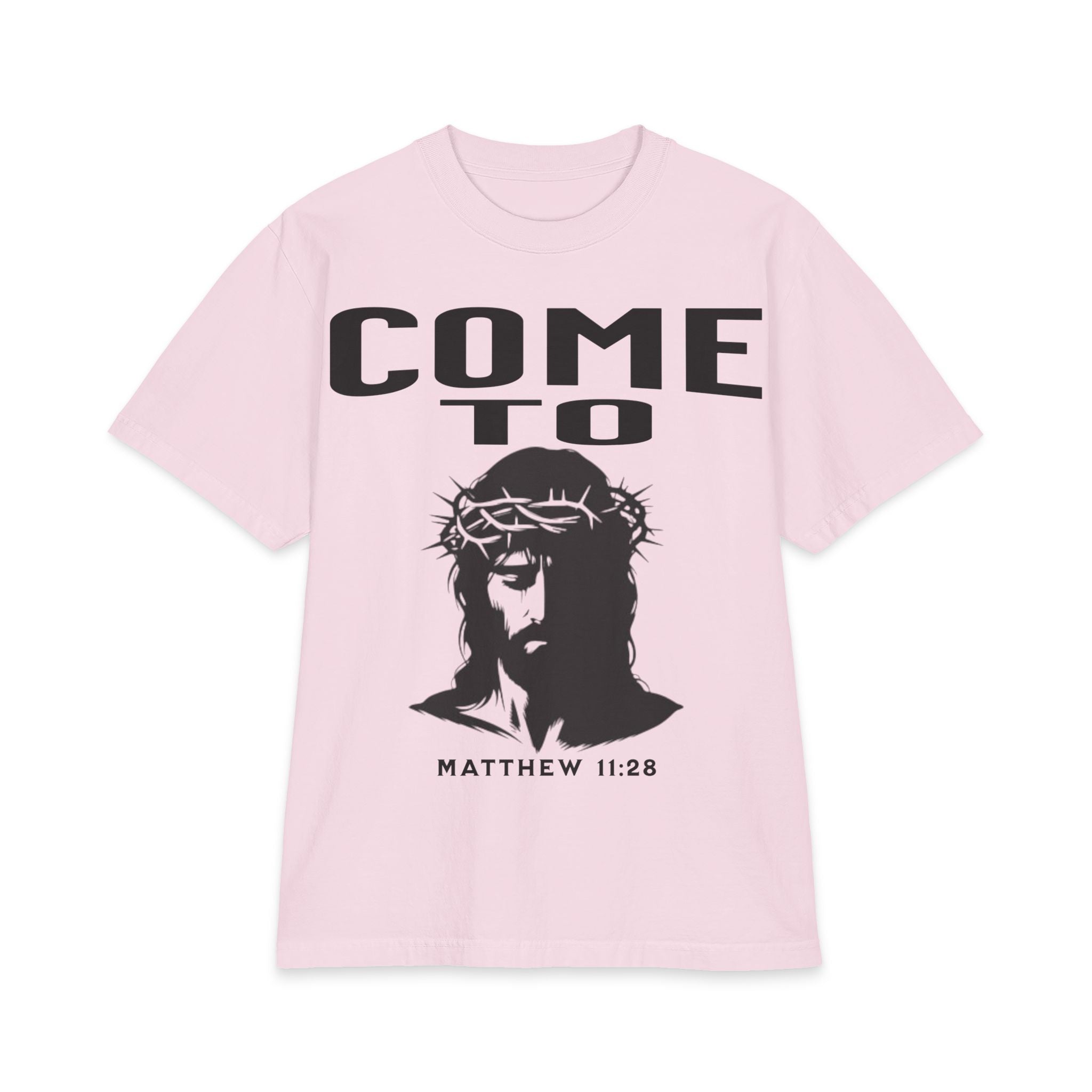 "Come To Me" Jesus T-Shirt (Matthew 11:28)