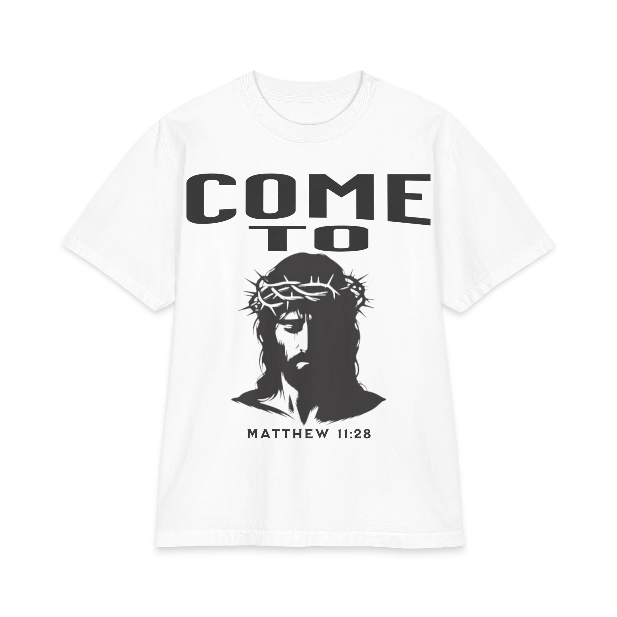 "Come To Me" Jesus T-Shirt (Matthew 11:28)
