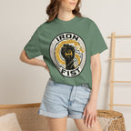 Iron Fist Graphic T-Shirt — Vintage Martial Arts Logo Tee