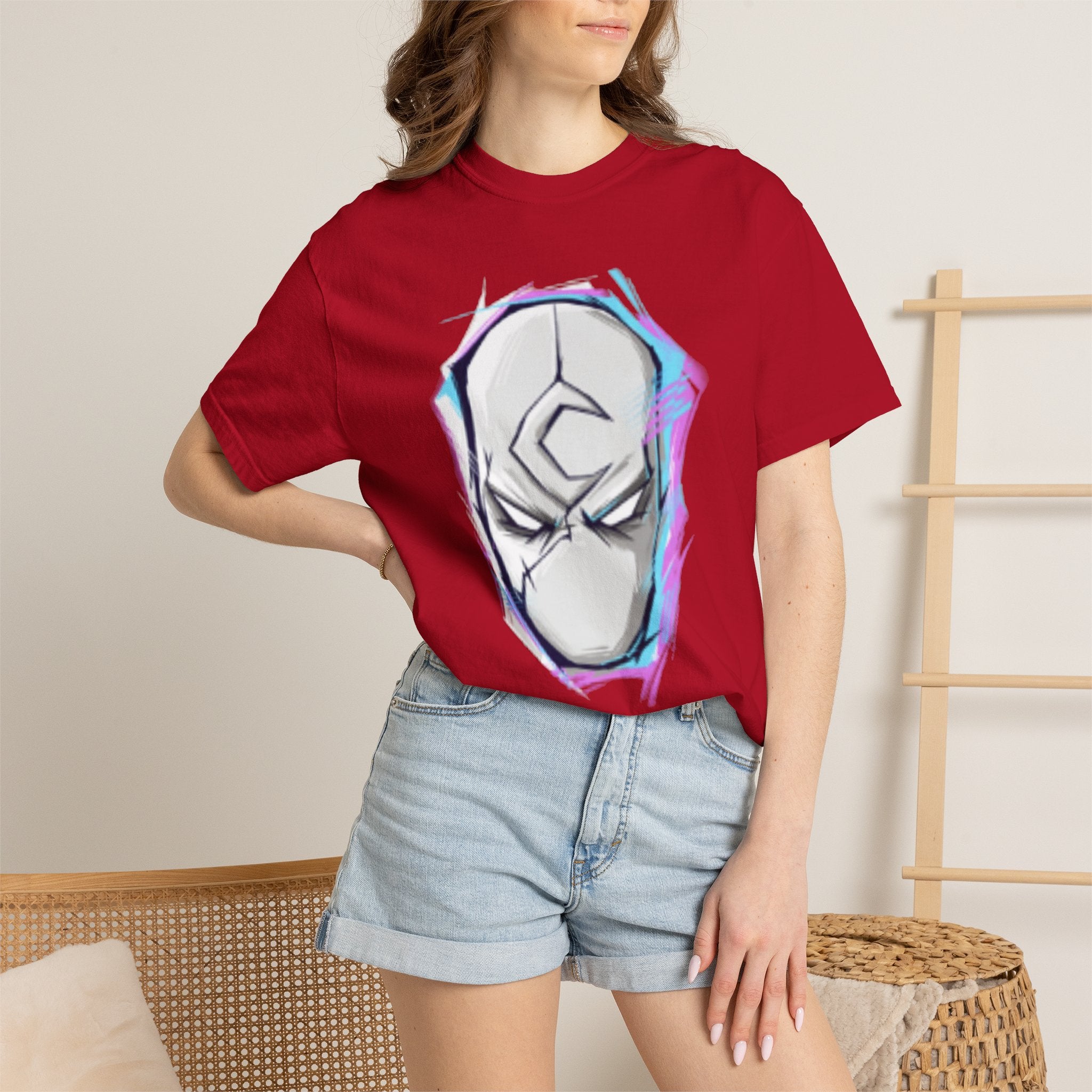 Moon Knight Masked Vigilante Graphic T-Shirt