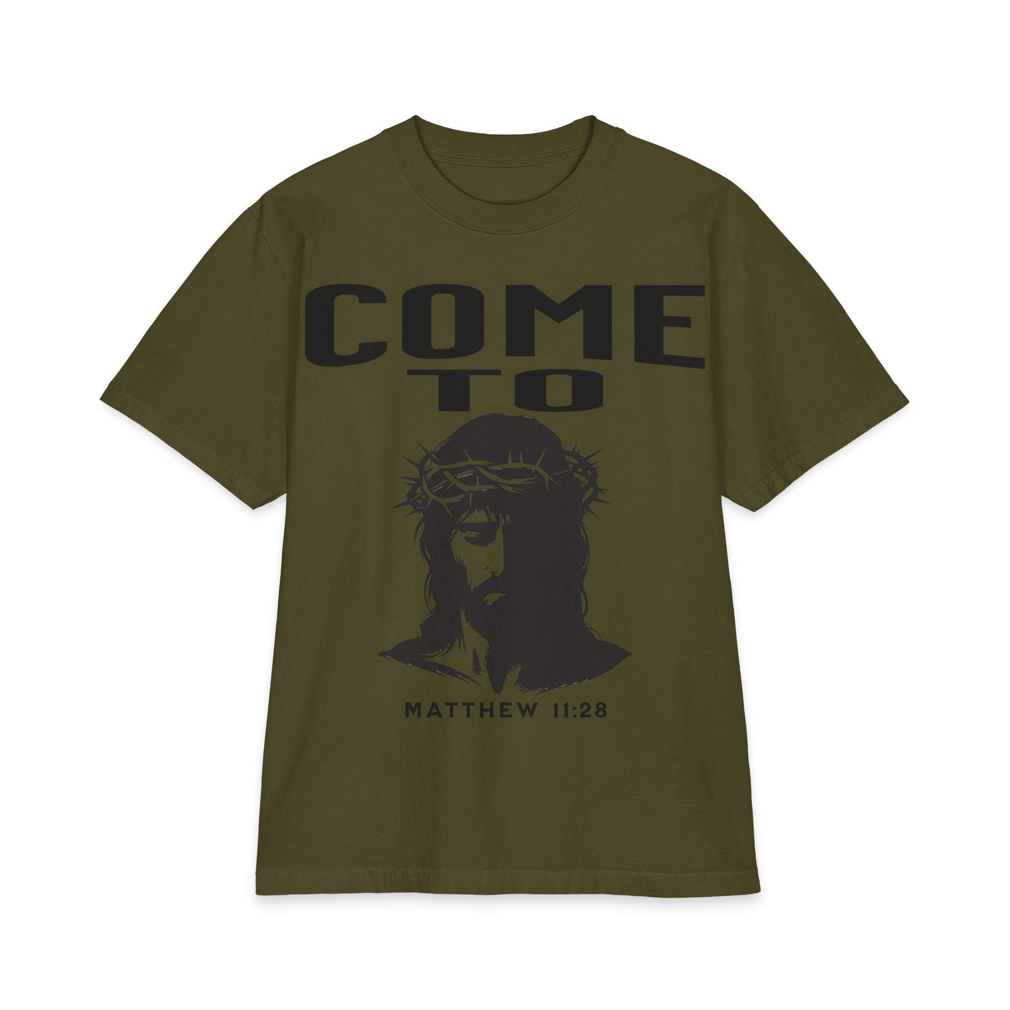 "Come To Me" Jesus T-Shirt (Matthew 11:28)