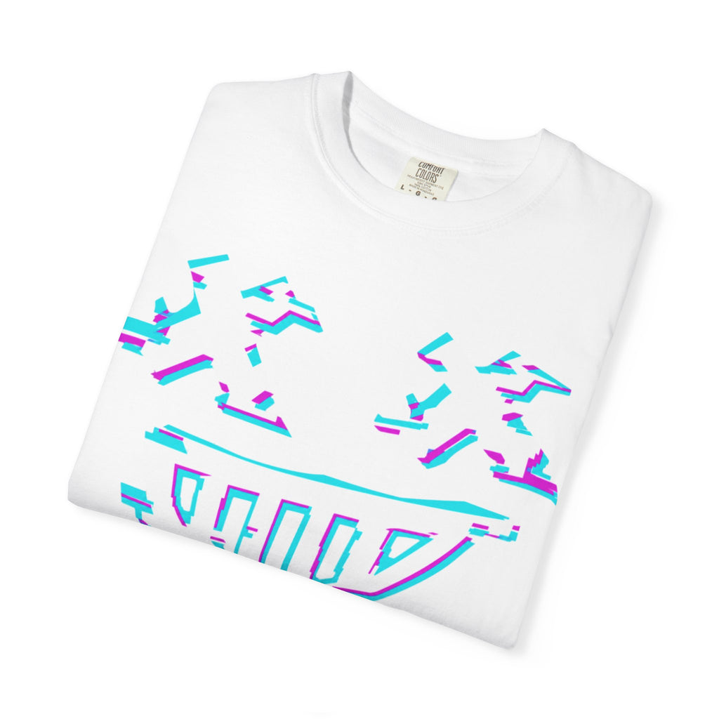 Rivals Inspired Squirrel Girl Cyber Hacker ESU Glitch Smile T-Shirt — Retro Vaporwave Graphic Tee