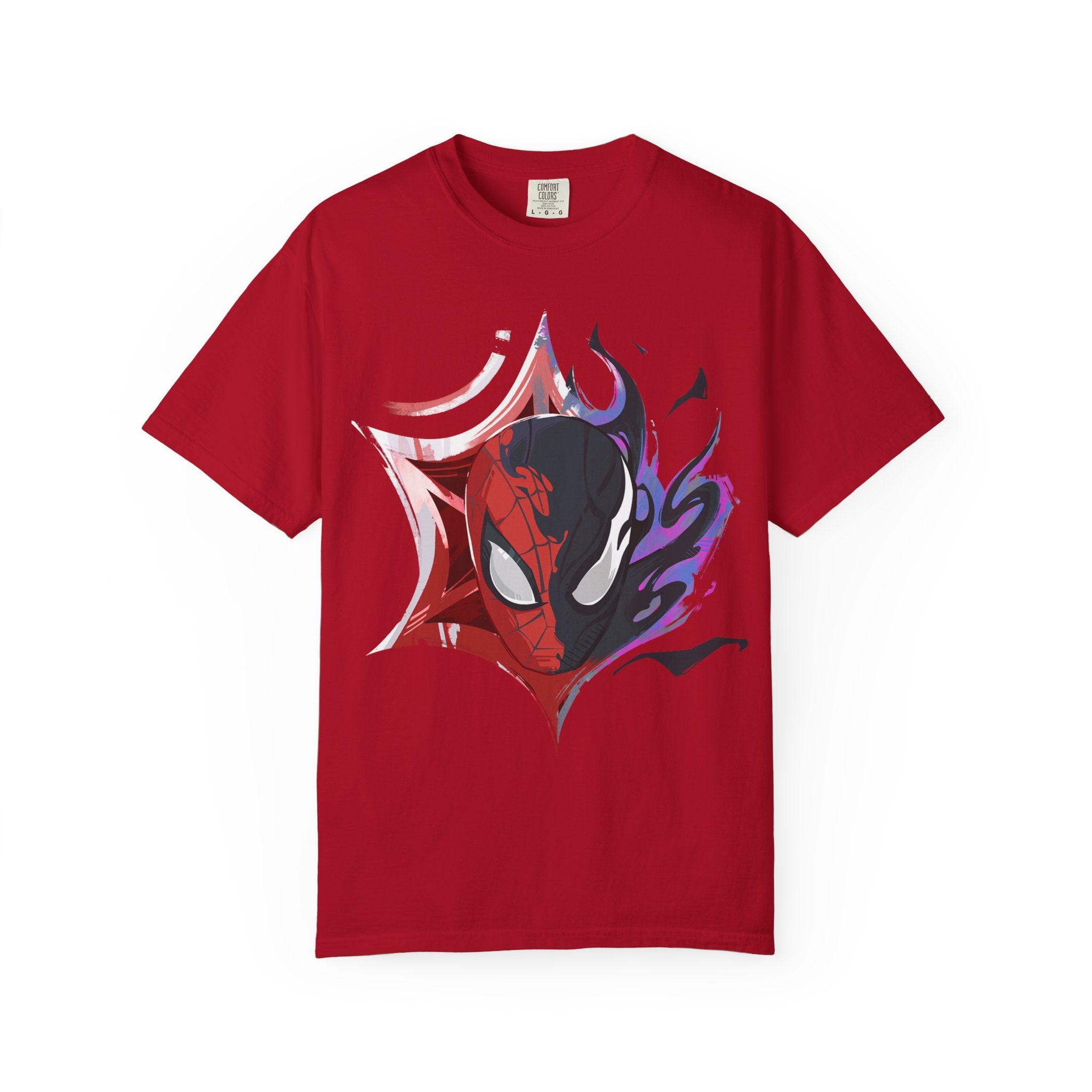 Spidey Light and Dark Split Face T-Shirt