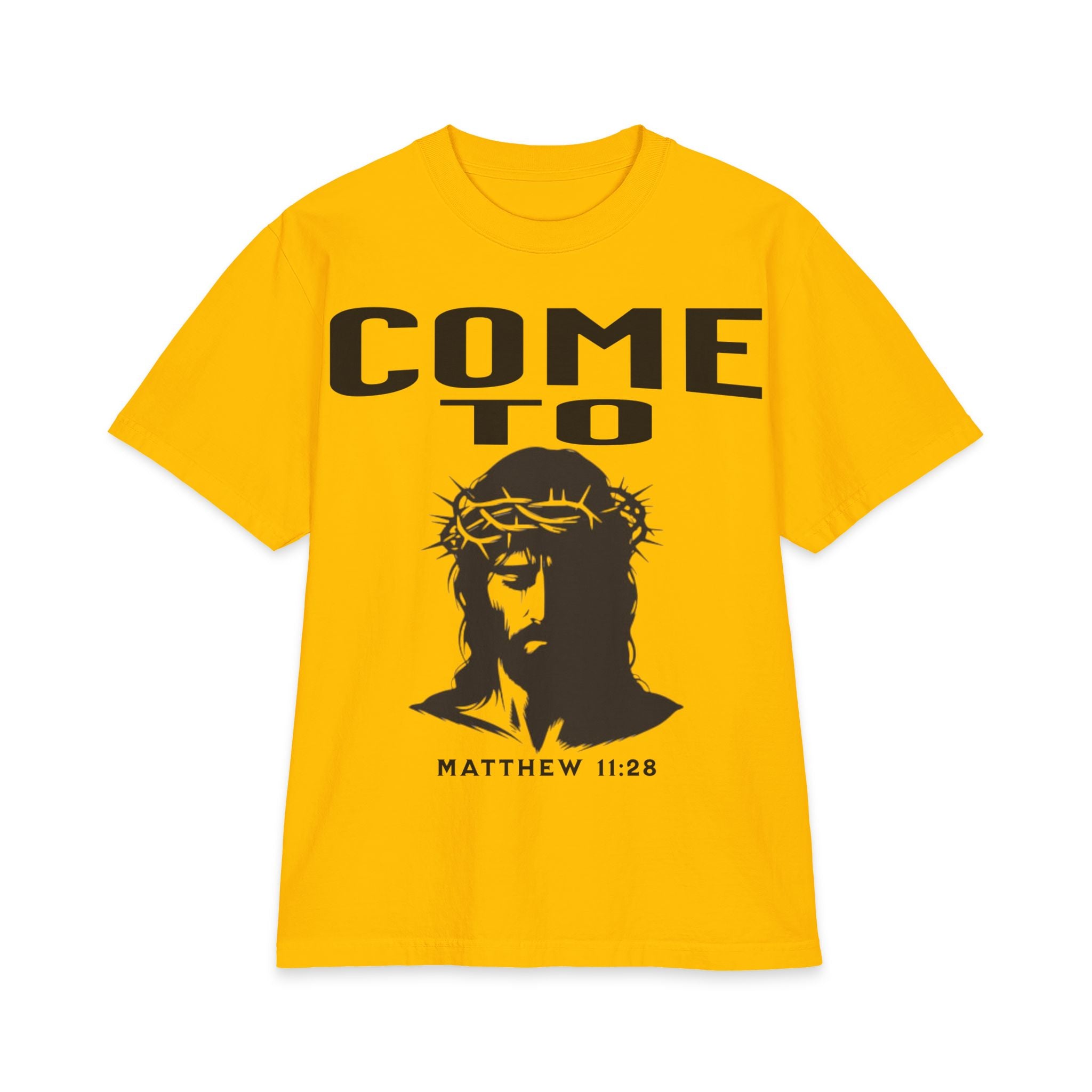 "Come To Me" Jesus T-Shirt (Matthew 11:28)