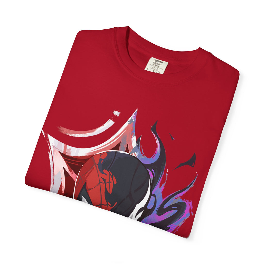 Spidey Light and Dark Split Face T-Shirt