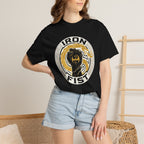 Iron Fist Graphic T-Shirt — Vintage Martial Arts Logo Tee