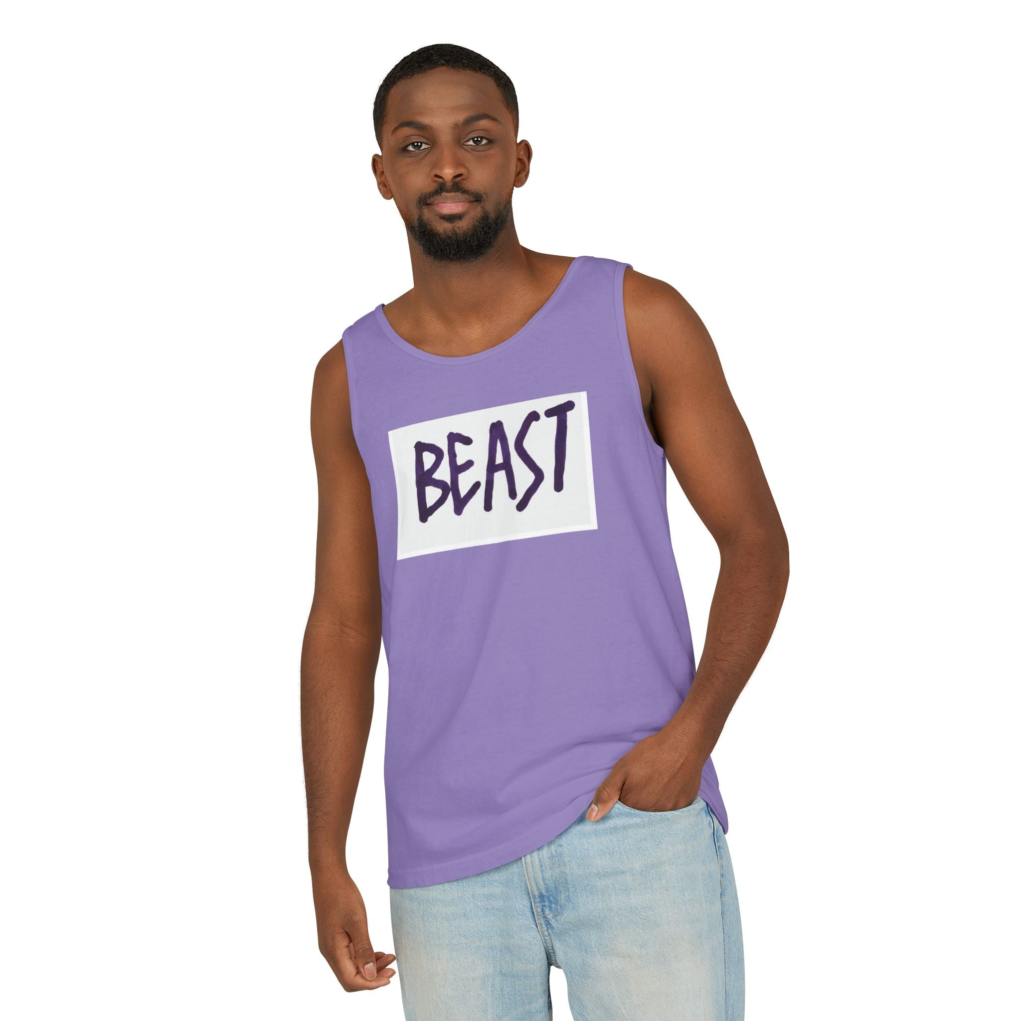 Teen Titans inspired Beast Boy Graphic Tank Top — Bold Workout & Gym Muscle Tee