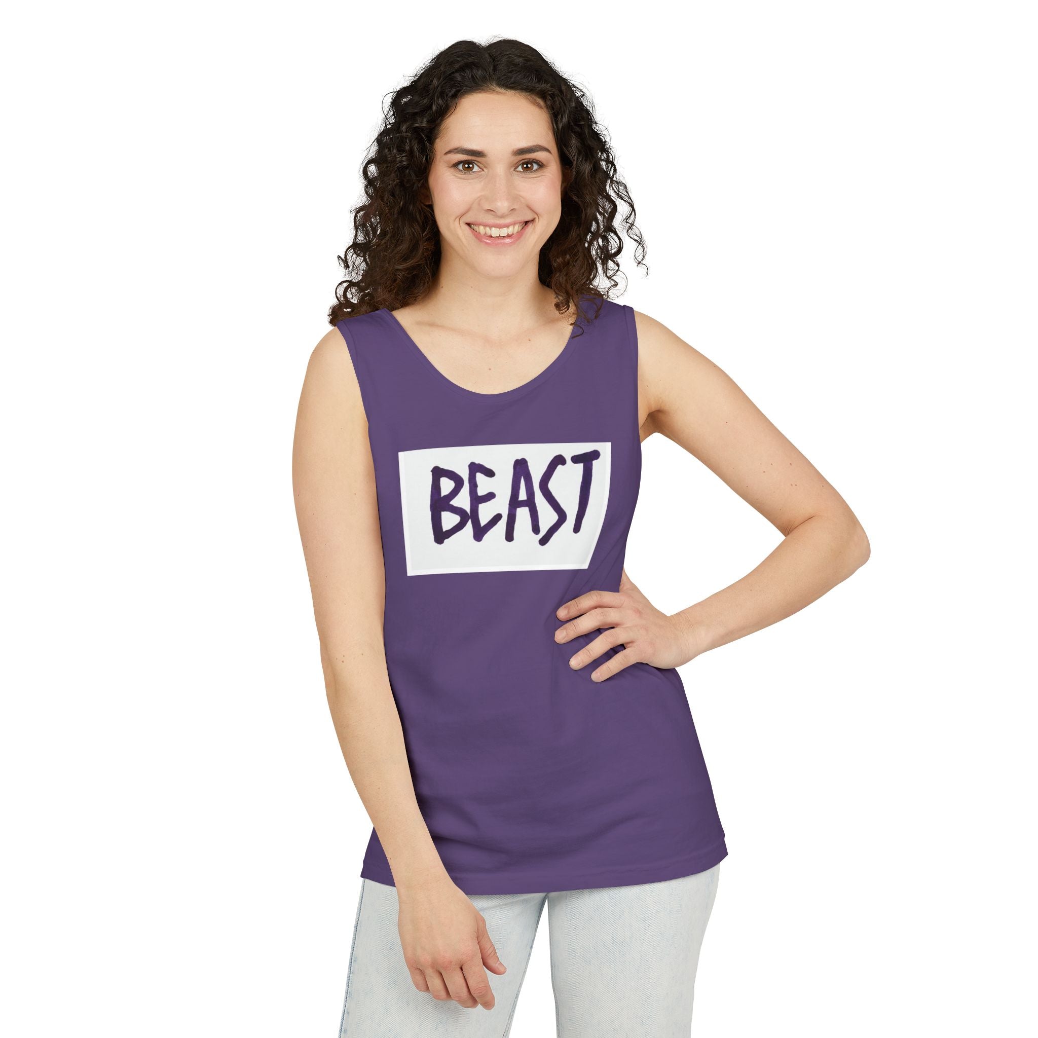 Teen Titans inspired Beast Boy Graphic Tank Top — Bold Workout & Gym Muscle Tee