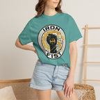 Iron Fist Graphic T-Shirt — Vintage Martial Arts Logo Tee