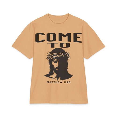 "Come To Me" Jesus T-Shirt (Matthew 11:28)